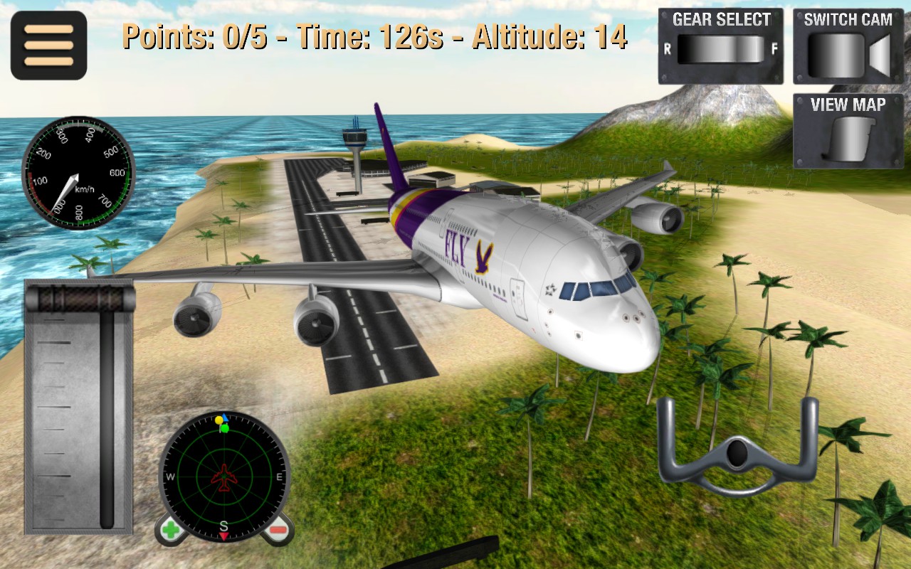 Flight Simulator Airplane