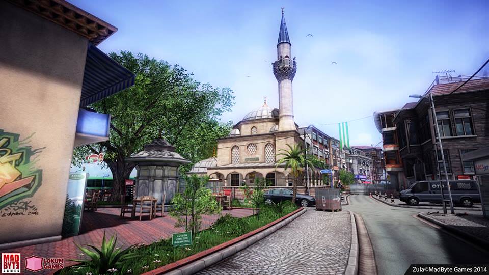 Oyun esnasında Üsküdardan bir görüntü