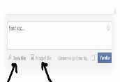 Facebook'tan Dosya Gönderme Resimli Anlatım