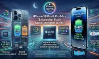 iPhone 18 Pro ve Pro Max Batarya Kapasiteleri Sızdı! Apple Tarihinde Bir İlk