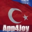 3D Türkiye bayrağı canlı duvar kağıdı