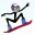 Stickman Snowboarder