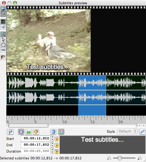 Jubler Subtitle Editor