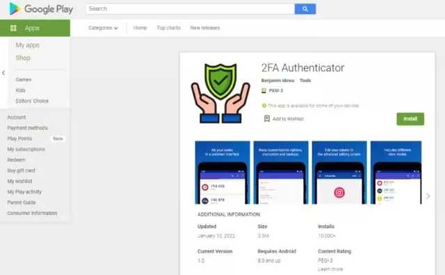 2FA Authenticator bu uygulama varsa hemen silin