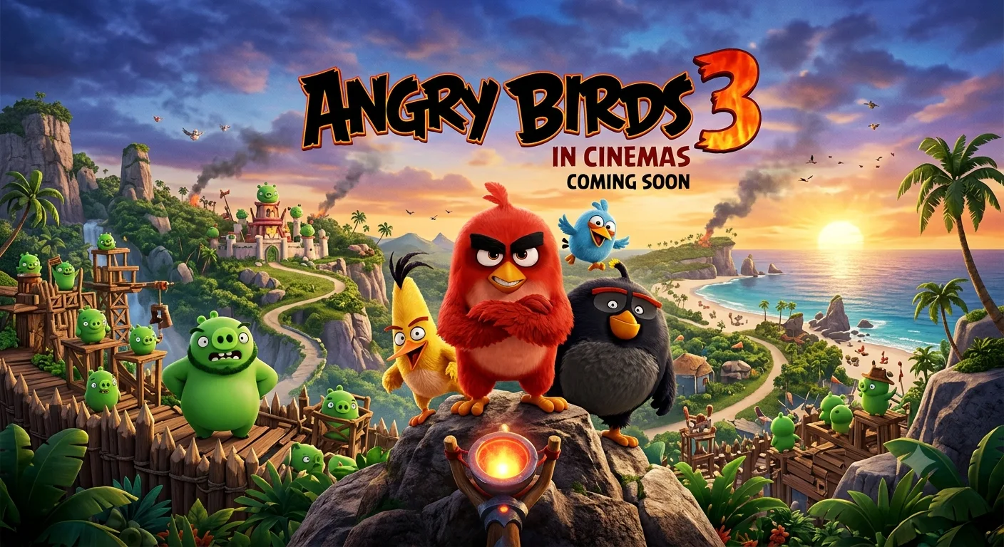 Angry Birds Filmi 3 Geliyor! İlk Fragman ve Çıkış Tarihi Detayları
