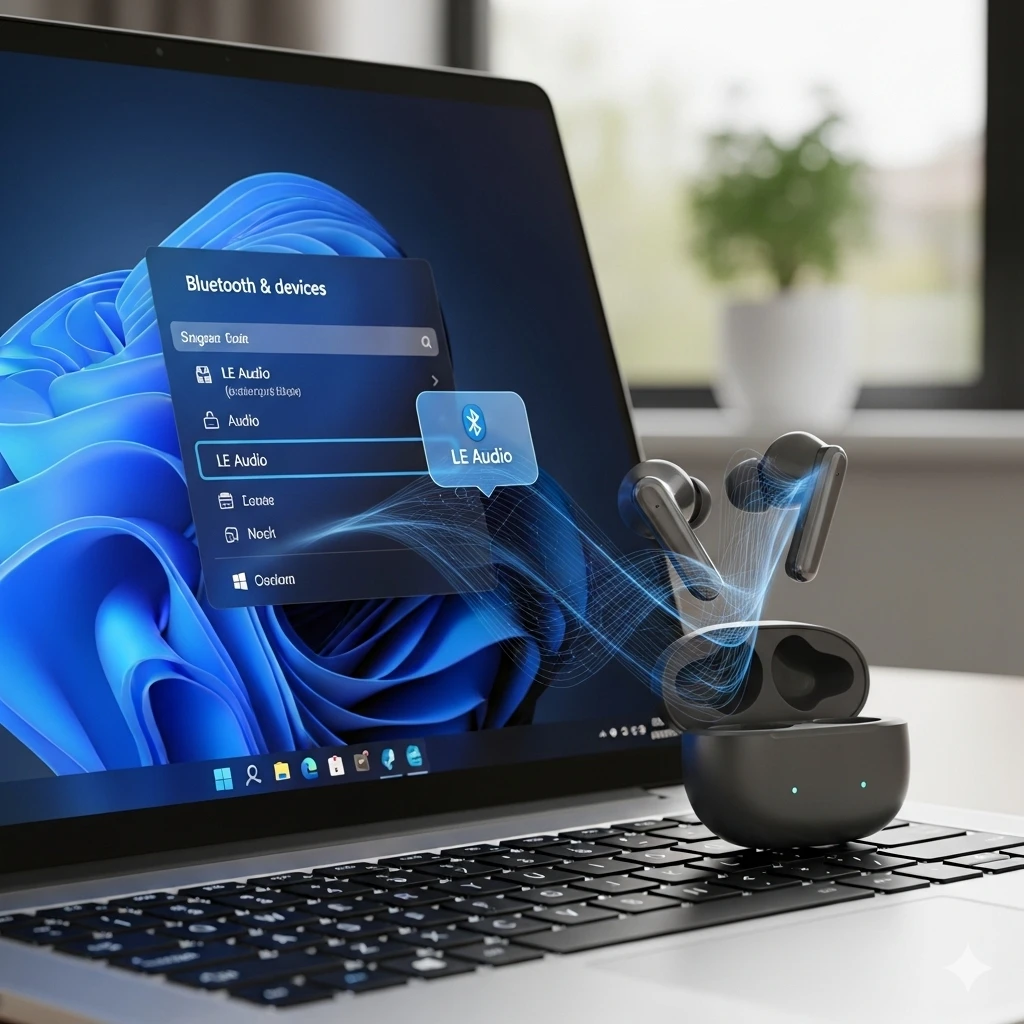 Bluetooth LE Audio Teknolojisi Windows 11e Geldi