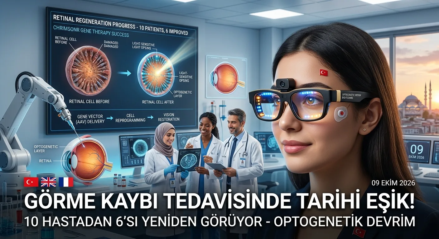 Gen Tedavisi Görme Kaybı Yaşayan Hastalara Umut Oldu