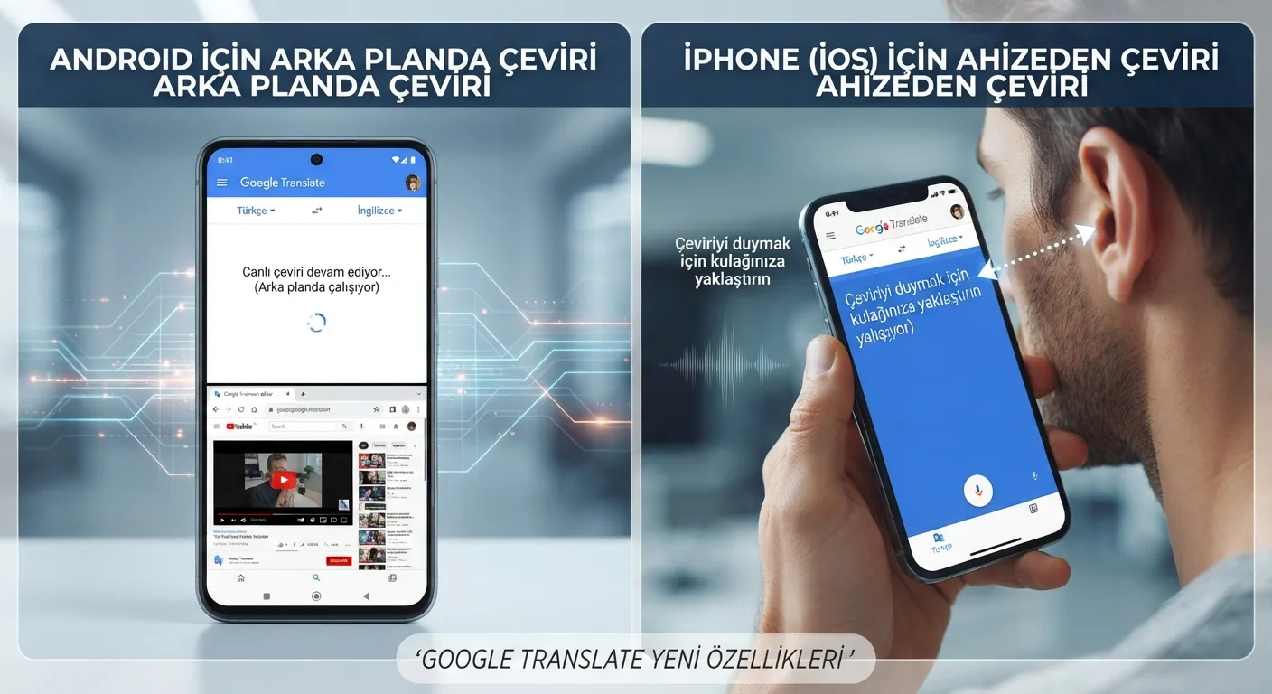 Google Translate Canlı Çeviri Özelliklerini Duyurdu