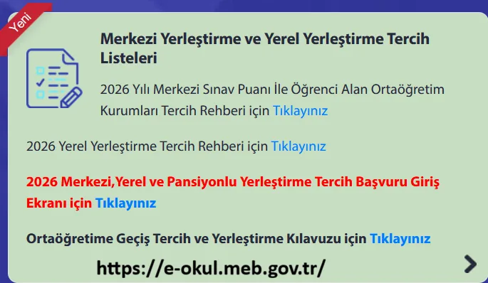 LGS Tercihlerinde Son Gün Ne Zaman
