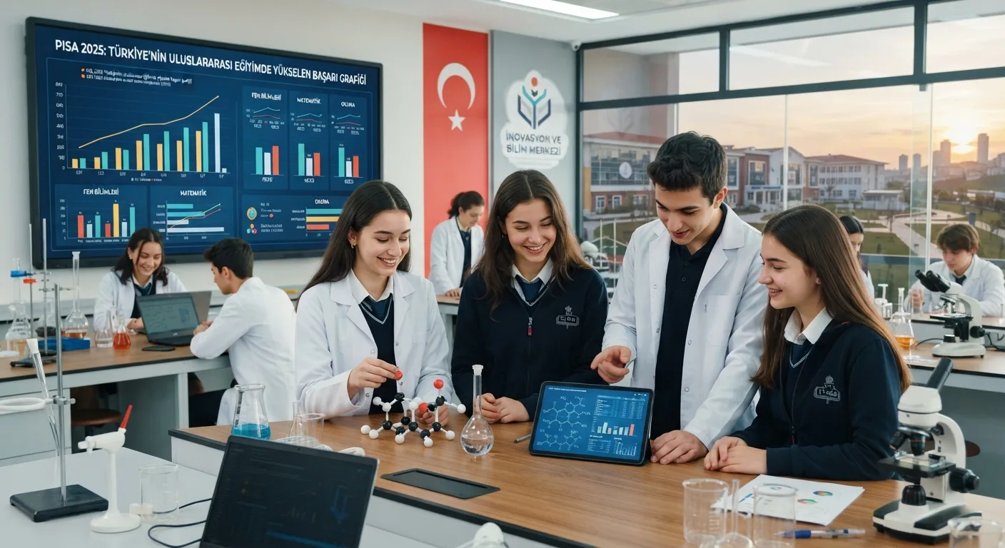 PISA 2025 Sonuçları Açıklandı: Türkiye Her Alanda En Fazla Yükselen Ülke Oldu
