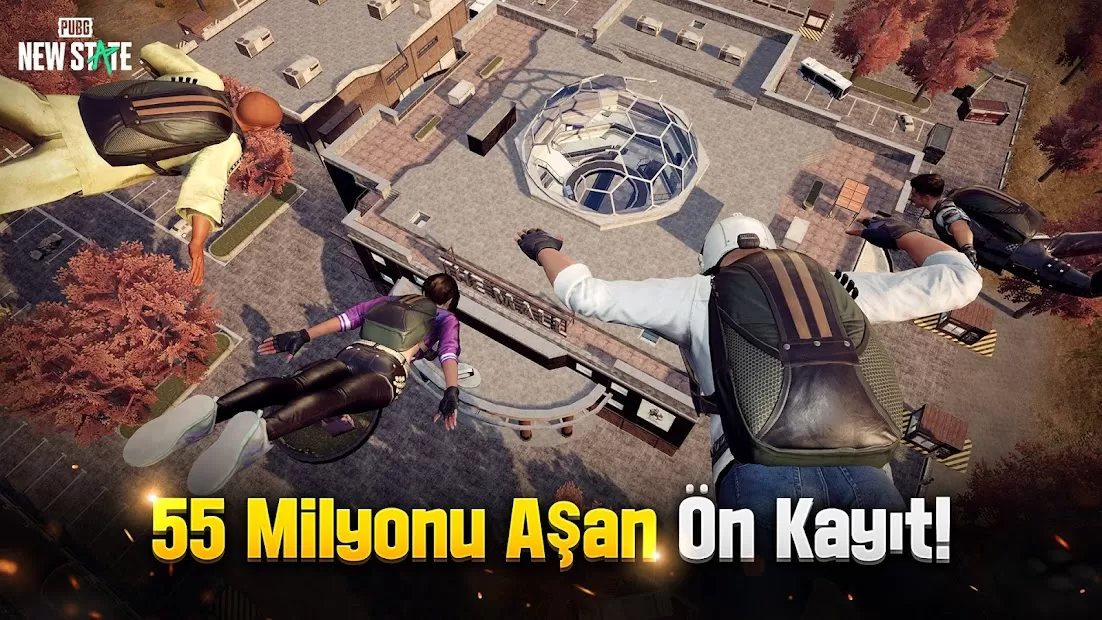 PUBG: NEW STATE Mobil Uygulamalarda Yayınlandı