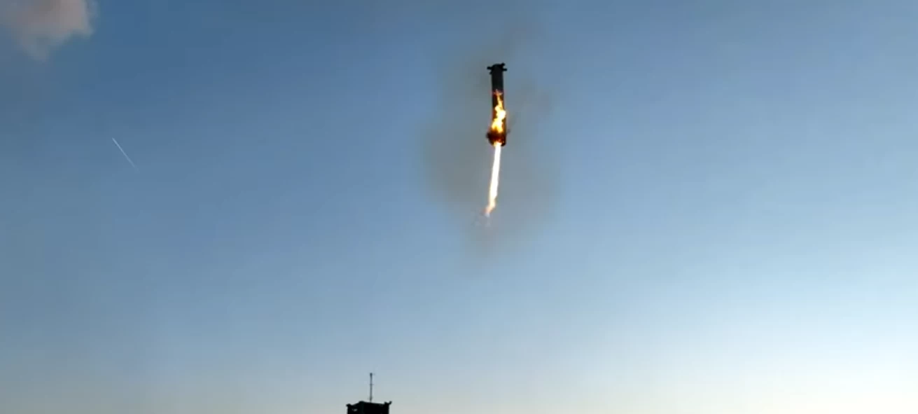 Starship Roketi Geri Döndü