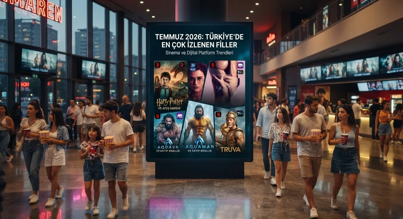 Temmuz 2026: Türkiye?de En Çok İzlenen Film ve Yapımlar Hangileri?