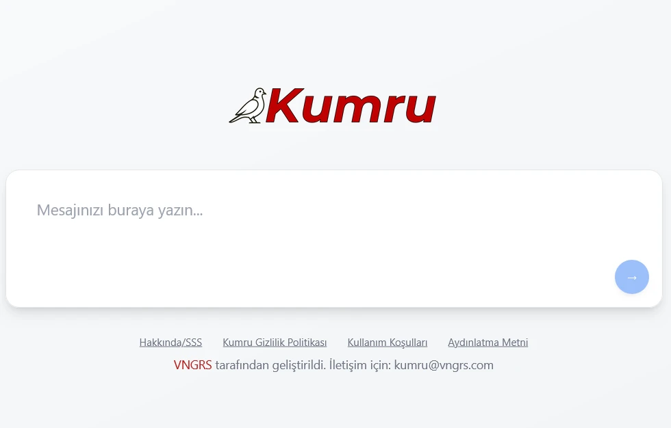 Türk Yapay Zeka Kumru Tanıtıldı