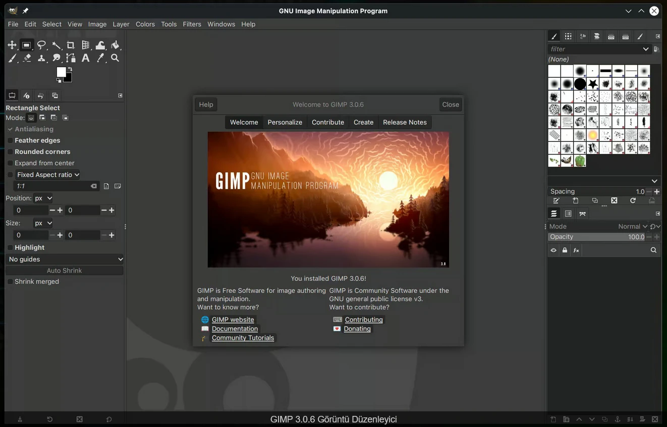 Ücretsiz Fotoğraf Düzenleme Araçı GIMP yenilendi