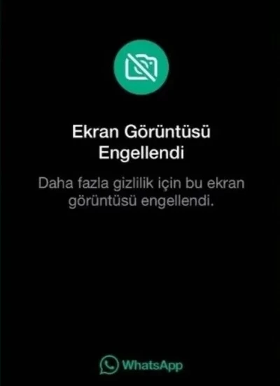 WhatsApp için bir yasak geldi