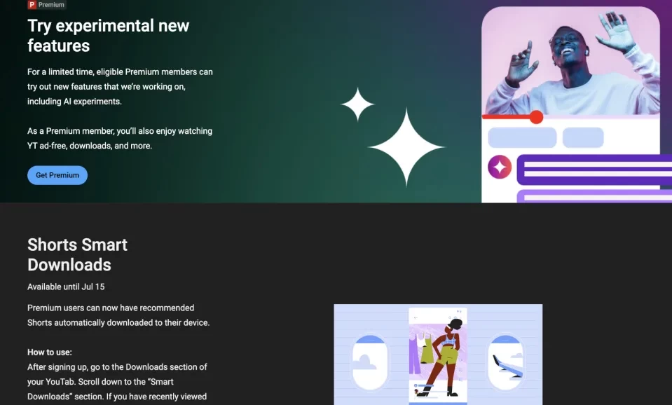 YouTube Premium ile sıkıcı bölümleri atla