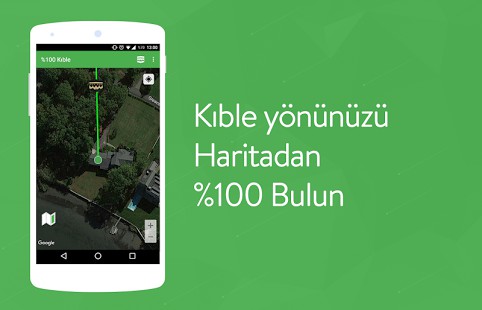 100% Kıble Yönü Bul