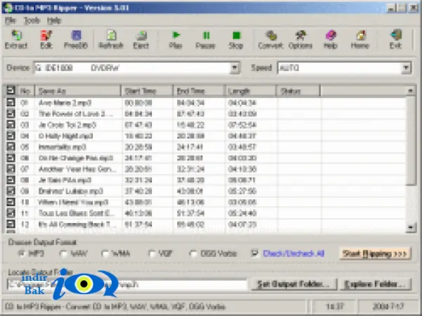 123 CD to MP3 Ripper