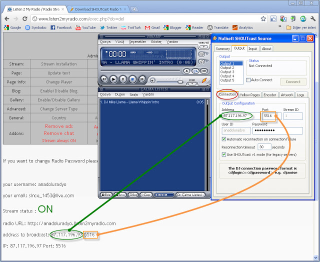  SHOUTcast  Server Resimli Anlatim