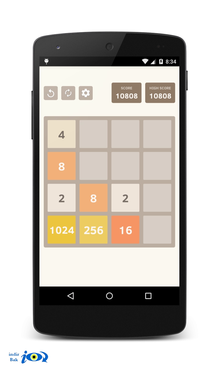 2048 Math Puzzle Game