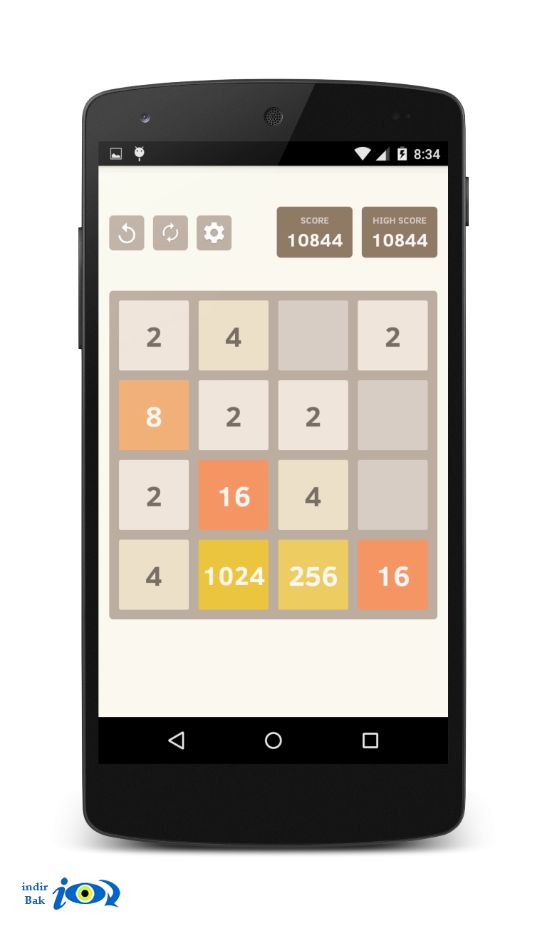 2048 Math Puzzle Game