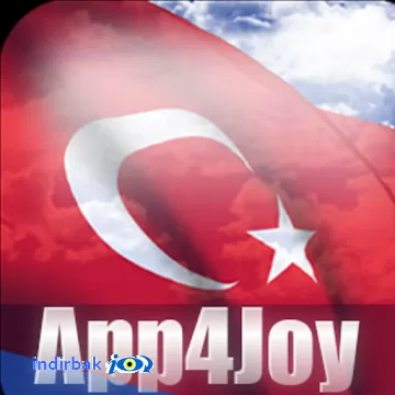3D Türkiye bayrağı canlı duvar kağıdı