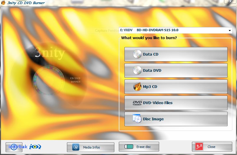 3nity CD DVD Burner  3nity CD DVD Burner indir