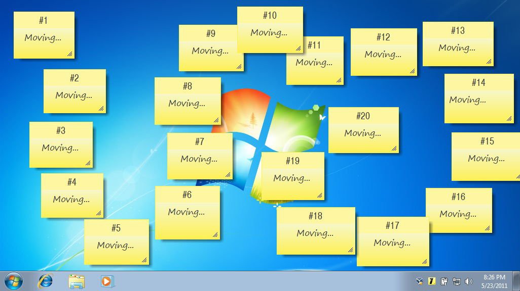 7 Sticky Notes