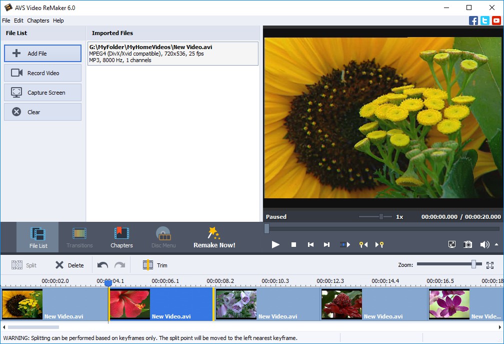 AVS Video Remaker 
