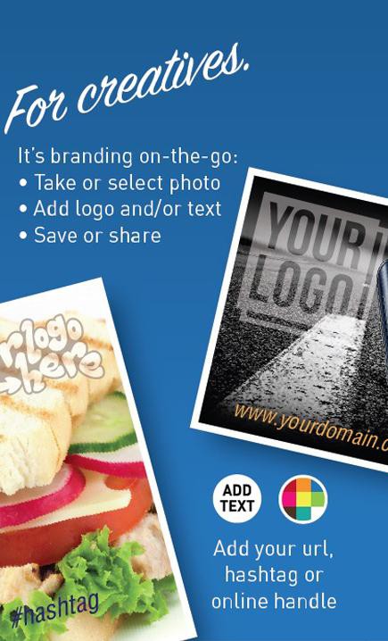 Add logo or watermark to photo