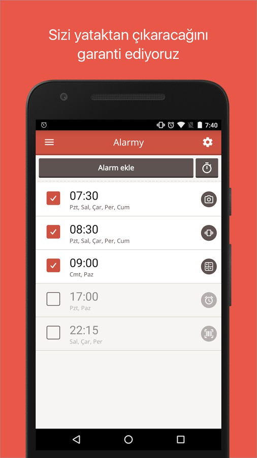 Alarmy (Sleep If U Can)- alarm