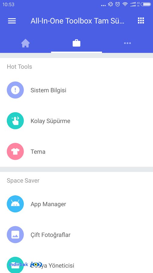 All-In-One Toolbox: ram temizleme  hızlandırma