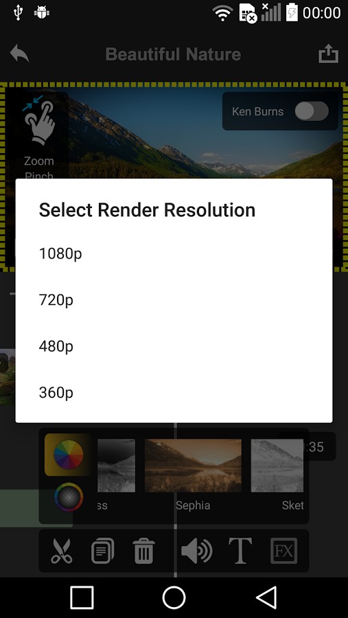 AndroMedia Video Editor