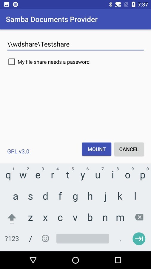 Android Samba Client
