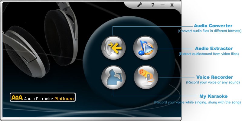 AoA Audio Extractor videodan sesi kaydetme