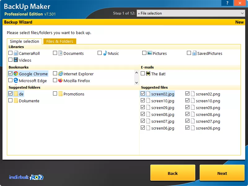 BackUp Maker
