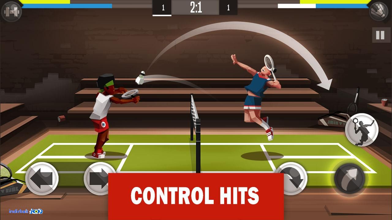 Badminton League  android için badminton oyunu