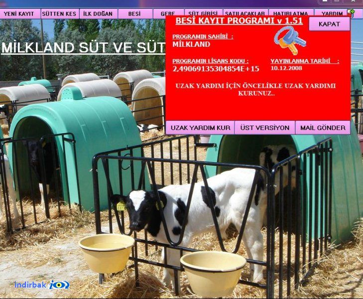 Besi Kayıt Programı   Besi Kayıt Programı  indir