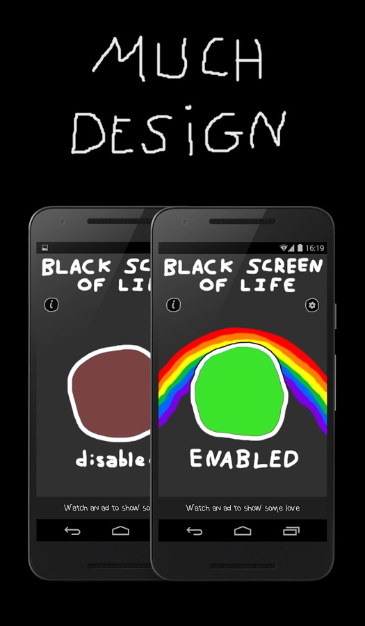 Black Screen Of Life