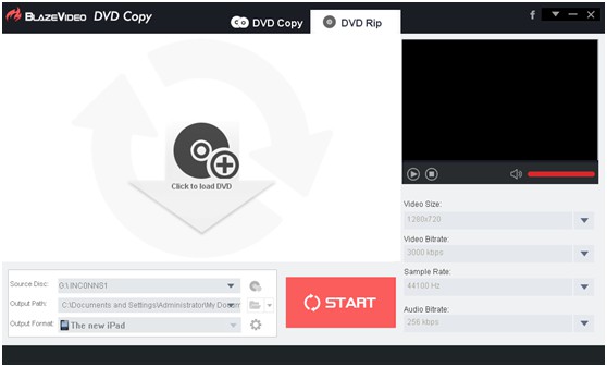 BlazeVideo DVD Copy  dvdleri harddiske kaydetme