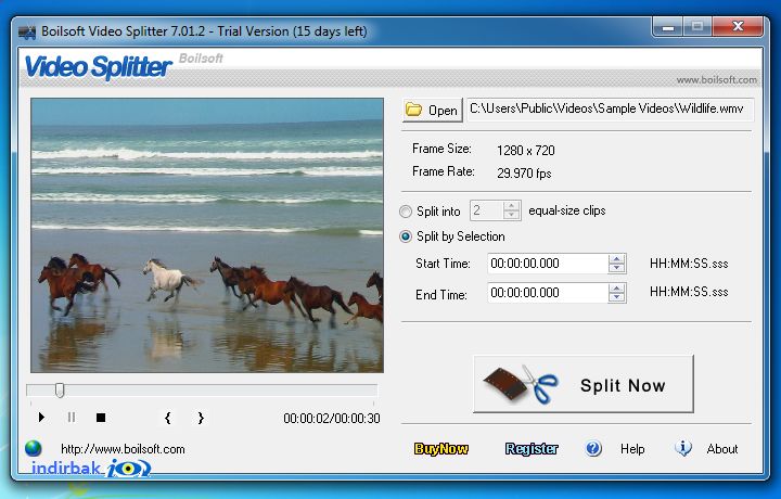 Boilsoft Video Splitter  Boilsoft Video Splitter i