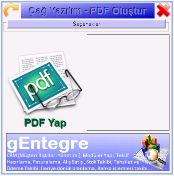 CagPrintToPDF Resimli Anlatim