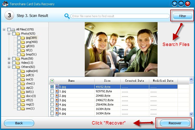 Card Data Recovery Resimli Anlatim