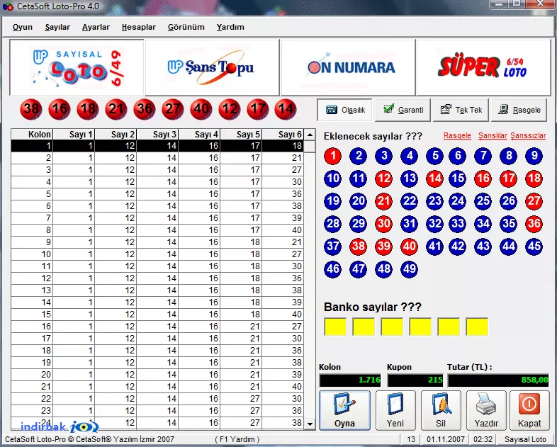 CetaSoft Loto-Pro
