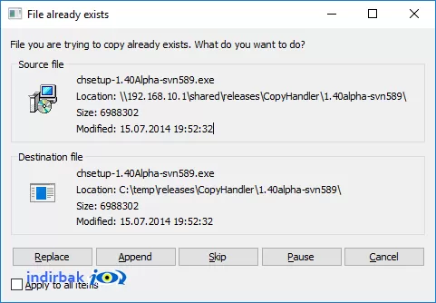 Copy Handler