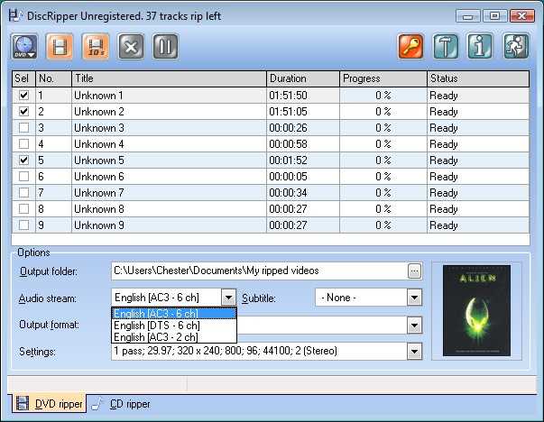 DiscRipper Resimli Anlatim