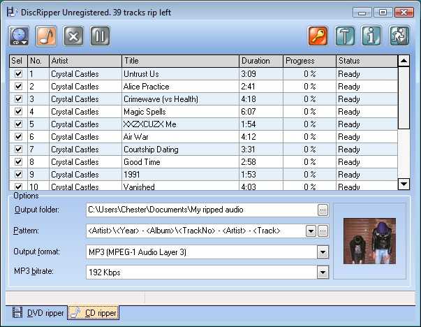 DiscRipper Resimli Anlatim