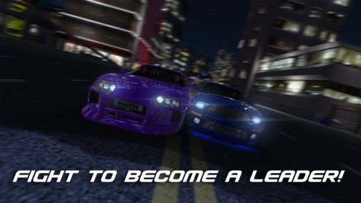 Drag Racing 3D  iphone için sokak yarışı