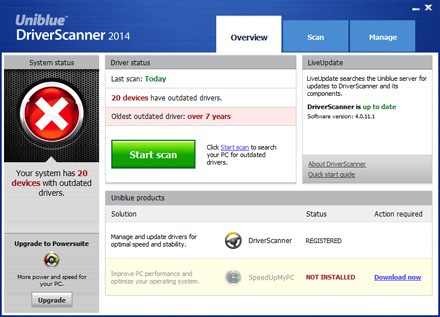 DriverScanner